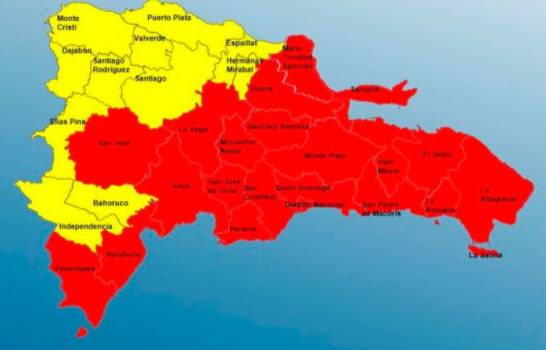 Más de la mitad del país en máxima alerta por tormenta Grace