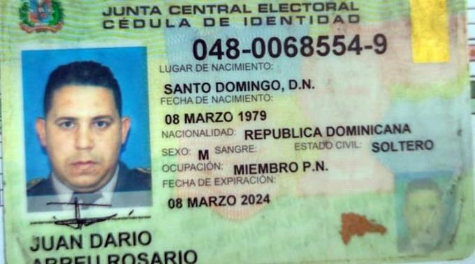 El capitán de la Policía muerto junto a un civil era de Bonao y comandaba un destacamento