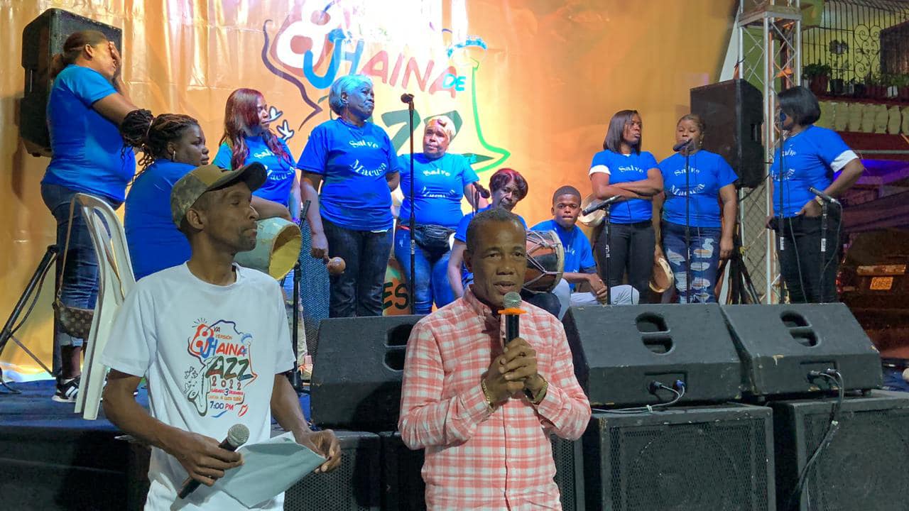 Antonio Brito recibe en Quita Sueño la producción Haina de Jazz.