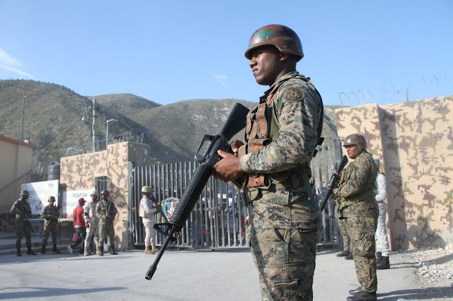 Frontera cerrada con Haití sigue vigilada por Ejército de República Dominicana
