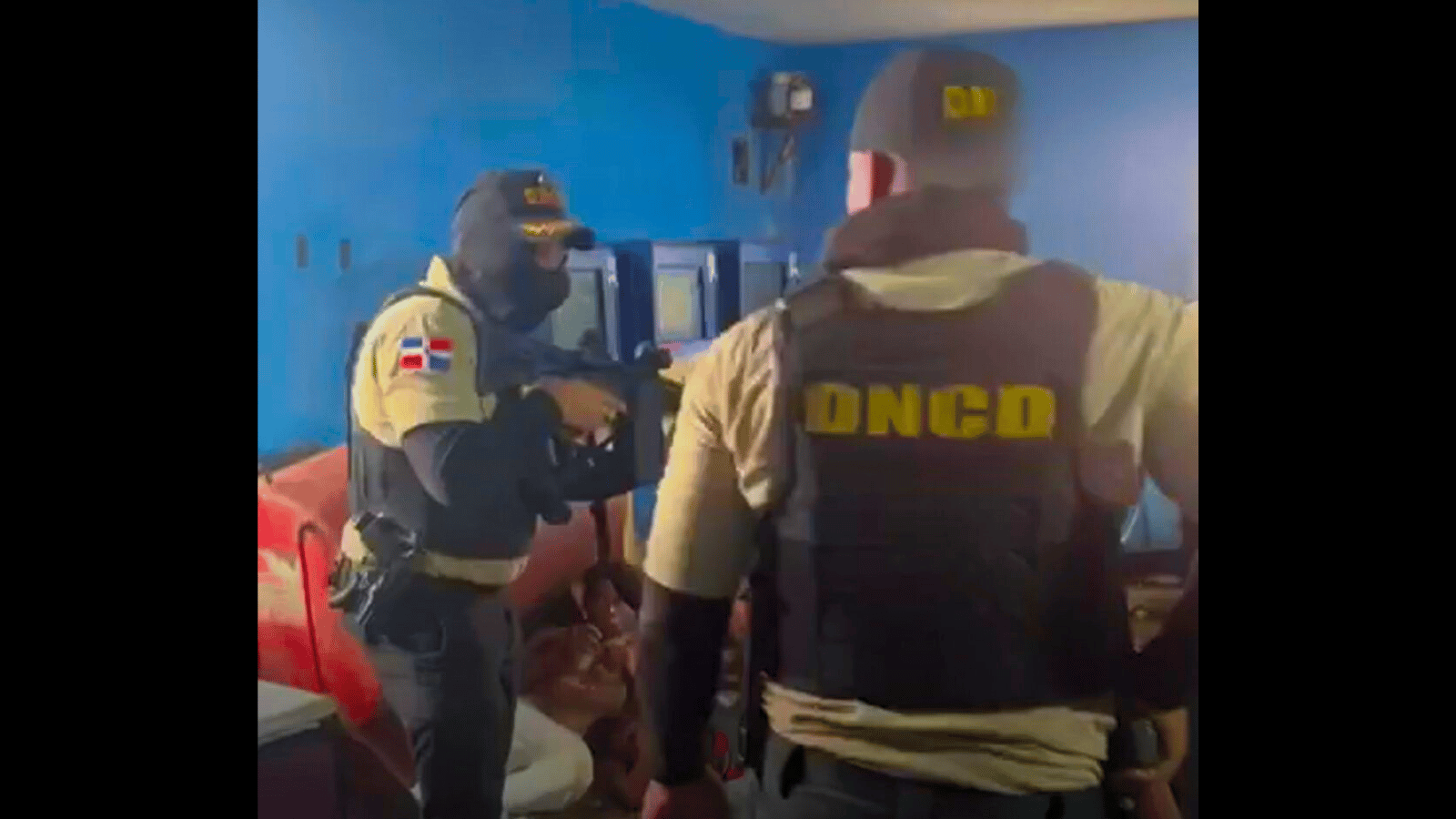 DNCD realiza operativo en Capotillo. «El que se movió la macó»