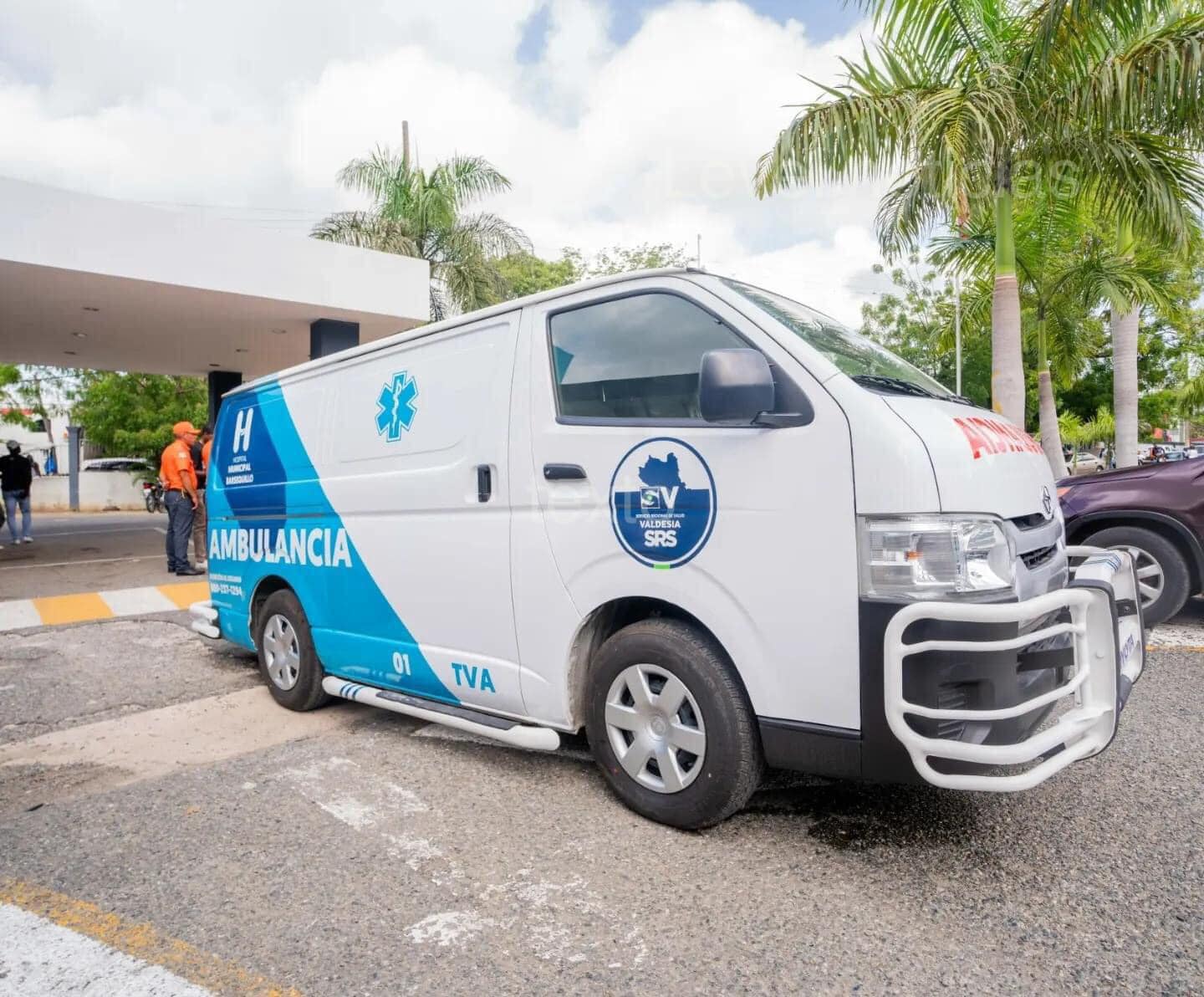 Un año después de su entrega, ambulancia del Hospital de Los Bajos de Haina sigue sin uso por falta de chofer